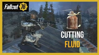 Fallout 76 - Cutting Fluid Recipe (how to get it; why you want it)
