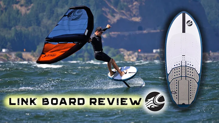 Cabrinha Link REVIEW | Wing Foil sinker board