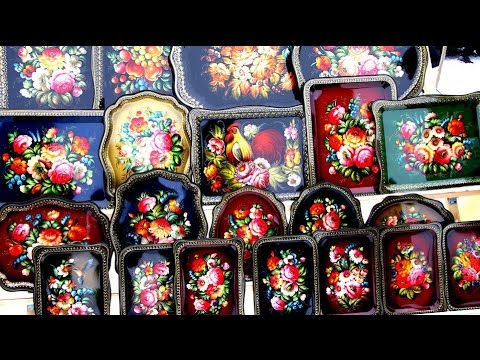 Жостовские подносы