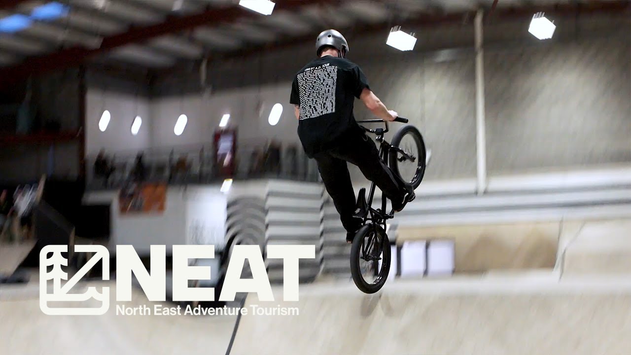 Indoor BMX Freestyle in Aberdeen. Transition Extreme x NEAT YouTube