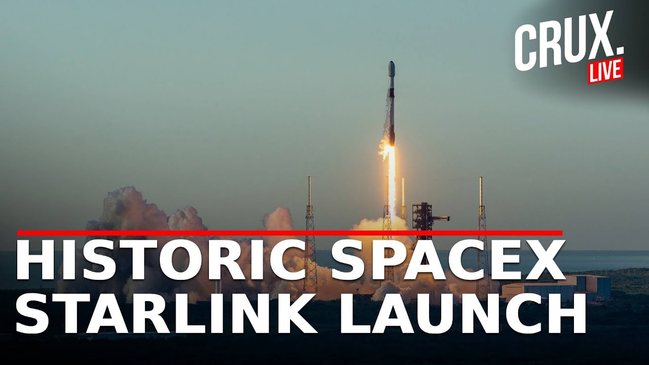 SpaceX Launch LIVE | Falcon Launches 23 Starlink Satellites And Lands ...