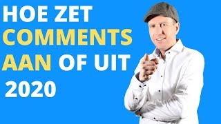 👉★COMMENTS AANZETTEN 2020 |YOUTUBE COMMENTS UITZETTEN | HOE ZET IK MIJN COMMENTS AAN | COMMENTS AAN