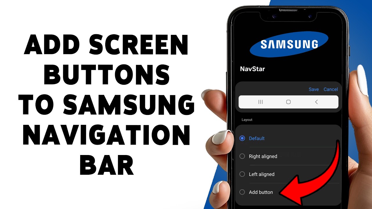 How To Add Screenshot Button To Samsung Navigation Bar | Enable ...