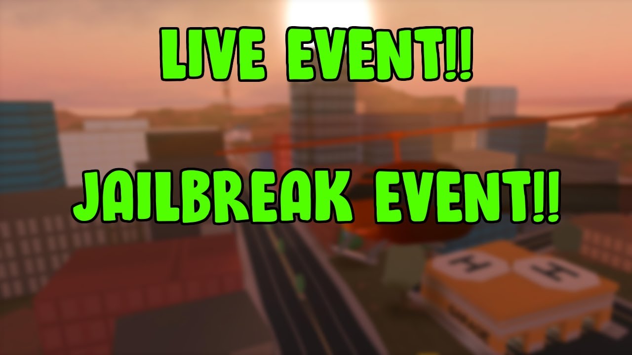 Roblox Jailbreak Live Event Replay Youtube - youtube roblox jailbreak live