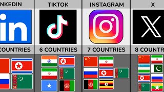 Social Media Apps Banned Across Multiple Countries! 🔒