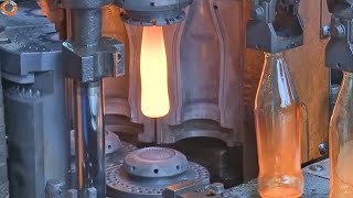 Incroyable processus de fabrication de bouteille en verre | Processus HD