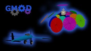 Gmod - Plane Versus Anti-Air Turret