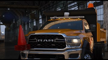 2024 RAM 5500 Dump Truck Showcase (4K) (FiveM) (GTAV) (GTA 6)