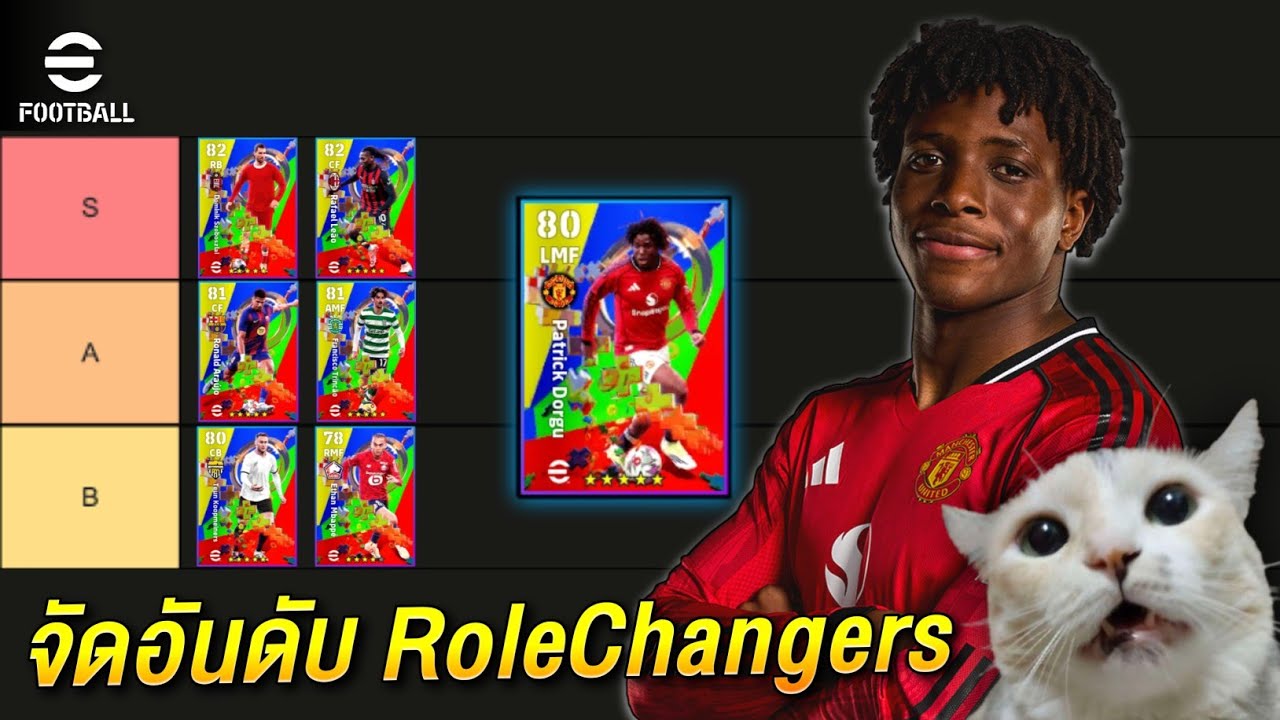 จัดอันดับนักเตะแพ็คแลกฟรีRole Changers 05/03/2026 | eFootball2026