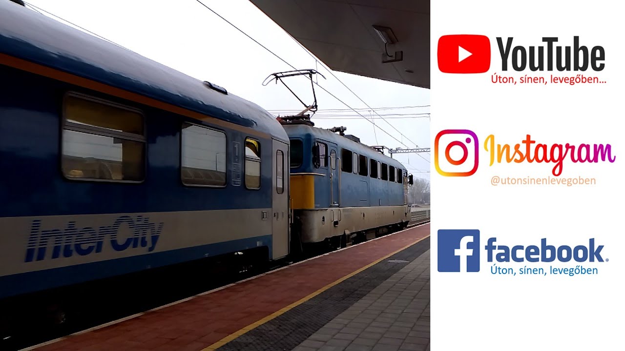 Vonatok Hajdúszoboszlón - Latorca IC, Sebesvonatok, Prototípus IC+  és ARmz 1+ az állomáson!