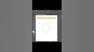 How to make a Spirograph in Adobe illustrator