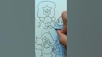 Releasing the time lapse version soon, Subscribe to see #art #drawing #stevenuniverse #cartoon