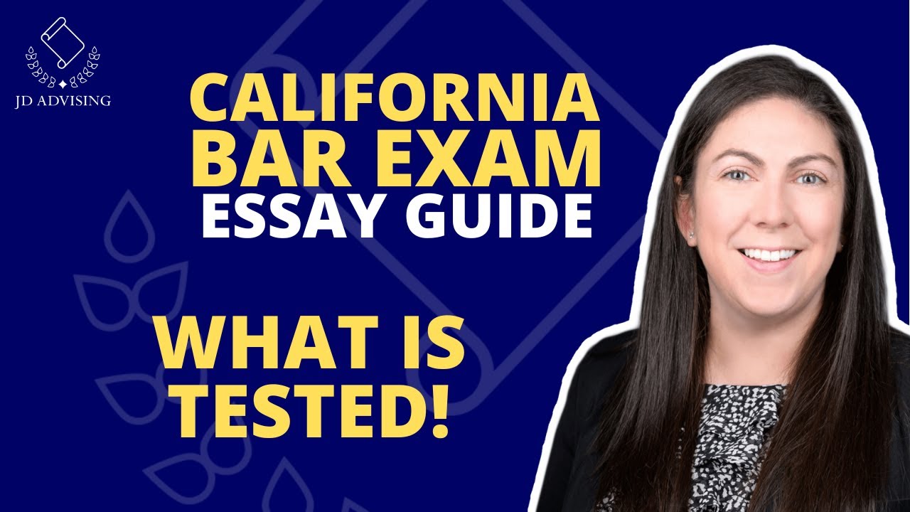 CALIFORNIA BAR EXAM ESSAY GUIDE Part 1 What is Tested! YouTube