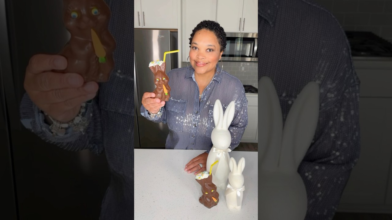 A Chocolate Bunny Cocktail Sipper 