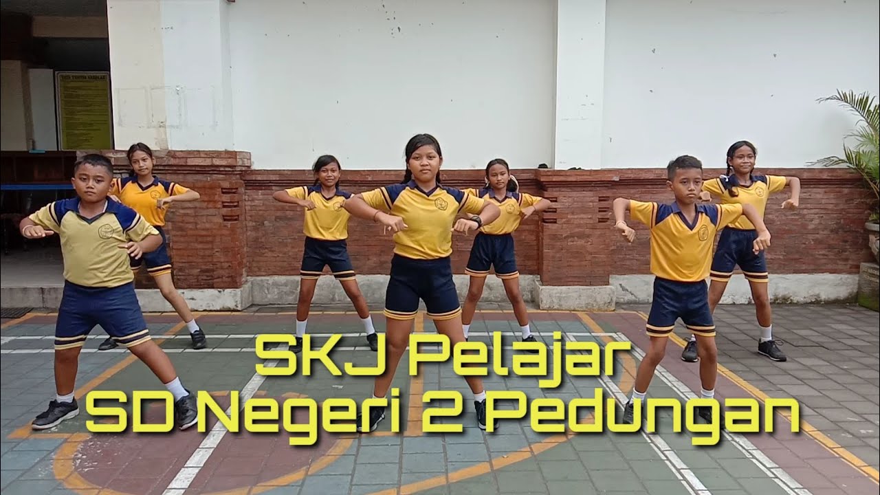 Senam Kebugaran Jasmani SKJ Pelajar 2022 // SD Negeri 2 Pedungan