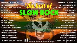 Now That What I Call Power Ballads  Best Slow Rock Ballads 80s 90s  Bon Jovi Scorpions Gnr