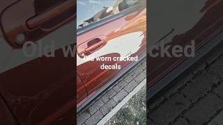 Subaru Impreza decals are being renewed #shorts #youtubeshorts  #subaru #impreza #decals #automobile