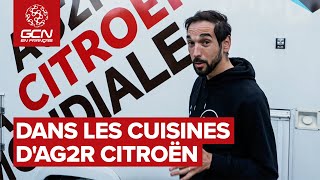 Dans les coulisses des cuisines de l'équipe AG2R Citroën