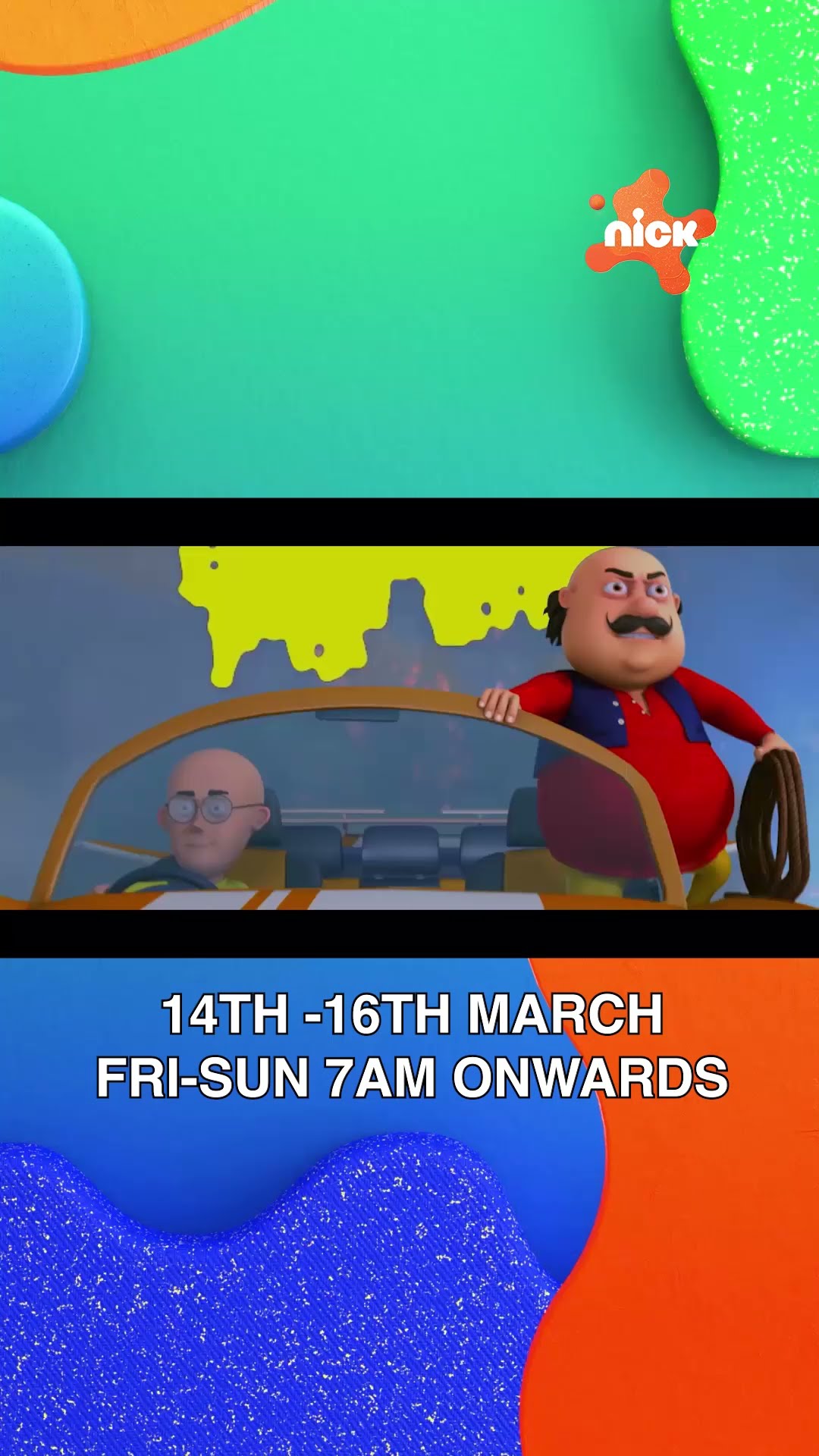 Funtastic Holi Weekend With Your Favourite Toons | 14th-16th March | 7 AM Omwards
