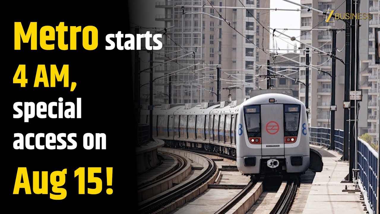 Delhi Metro services to start at 4 AM on August 15, special QR tickets for invitees