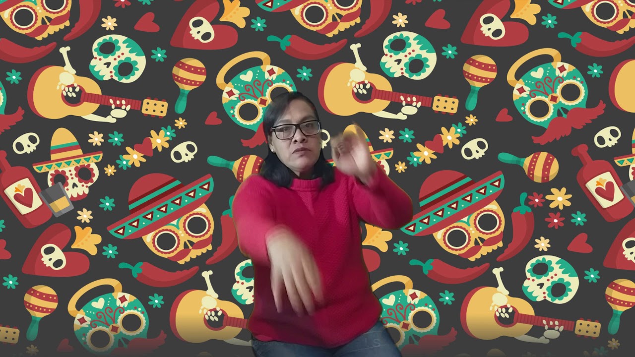 La calaca tilica y flaca- ritmo con movimientos coporales - YouTube