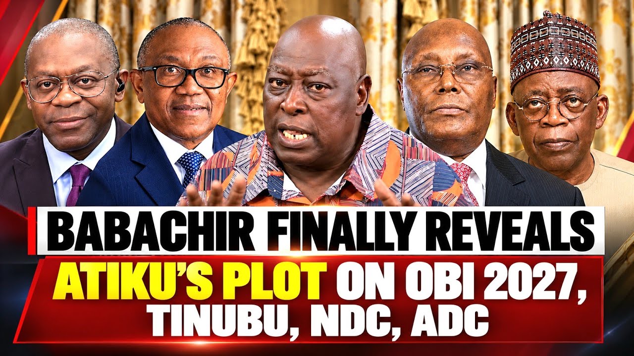 Drama As Babachir Lawal Blows Open Atiku’s Alleged Plot Against Peter Obi 2027 - Tinubu, ADC, NDC.