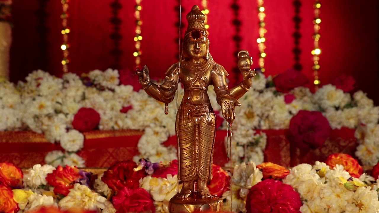 Sukra Venus) Abhishekam with Mantras YouTube