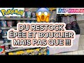 Restock pokemon pe et bouclier en magasin 