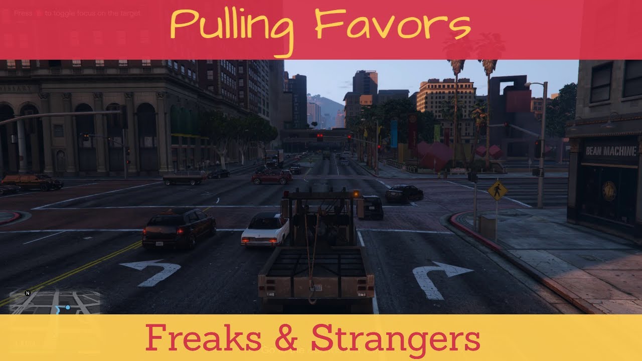 GTA V - Pulling Favors - Mission Walkthrough 100% Completion - No commentary