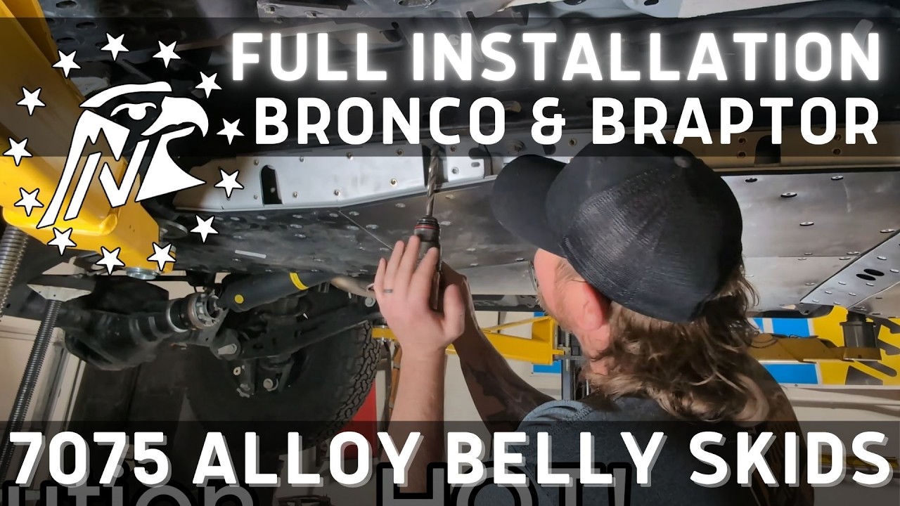 Bronco Aluminum Belly Skids (7000-Series) – Next Venture