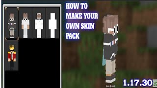 ANDROID: HOW TO MAKE YOUR SKIN PACKS / Minecraft Pocket Editon/ screenshot 2