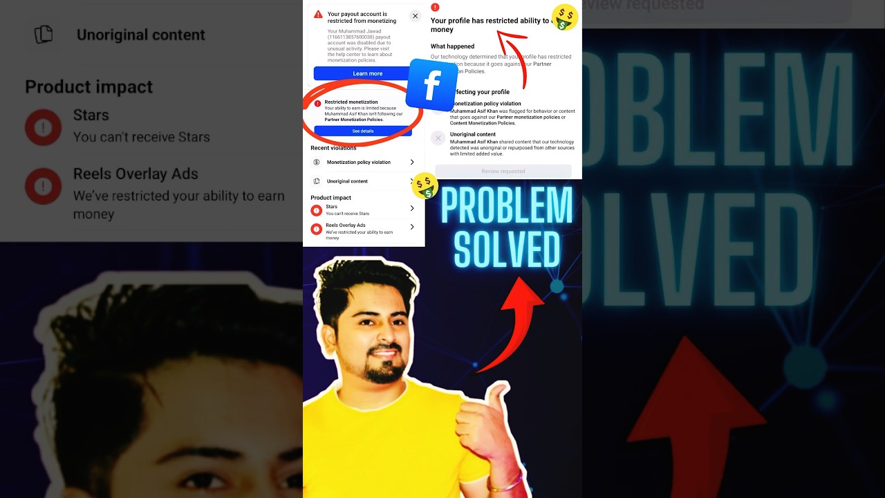 Facebook payment issue! 😢😢