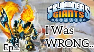 I Was Wrong About Ignitor... Skylanders Giants