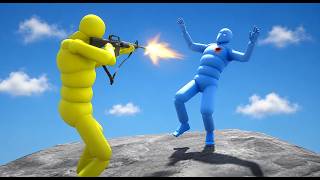 NPC Wars with Realistic Euphoria Ragdoll Physics!