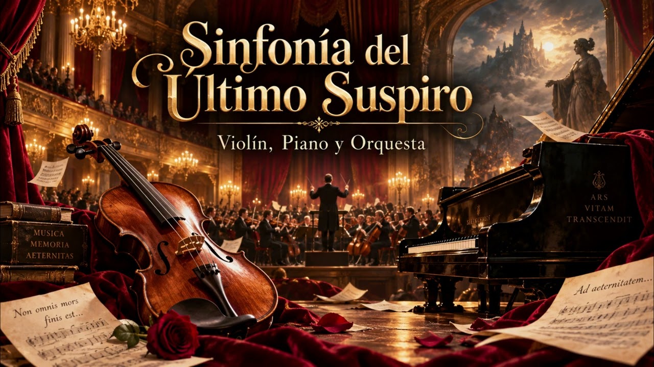 Sinfonía del Último Suspiro | Violín, Piano y Orquesta — Música Clásica Épica y Emocional