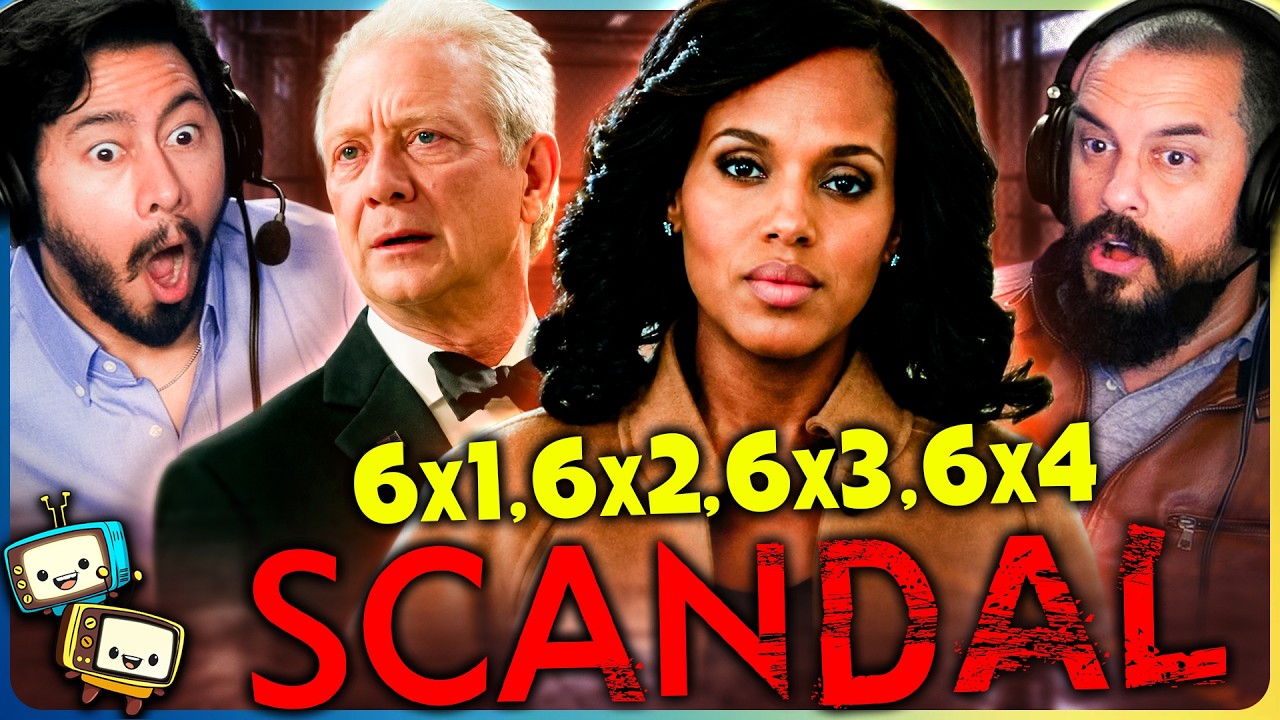 SCANDAL 6x1, 6x2, 6x3, & 6x4 Reaction! | Kerry Washington | Shonda Rhimes