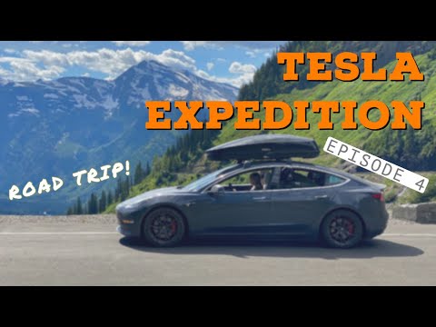 Tesla Model 3 Adventure Camping Across North Dakota And Montana