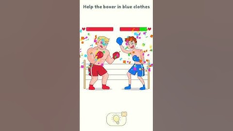 Help the boxer in blue clothes dop2 (delete one part)#dop2 #shorts #vairal #shortsviral