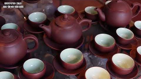 ẤM CHÉN GỐM MỘC BÁT TRÀNG - NGHỆ NHÂN VƯƠNG MẠNH TUẤN