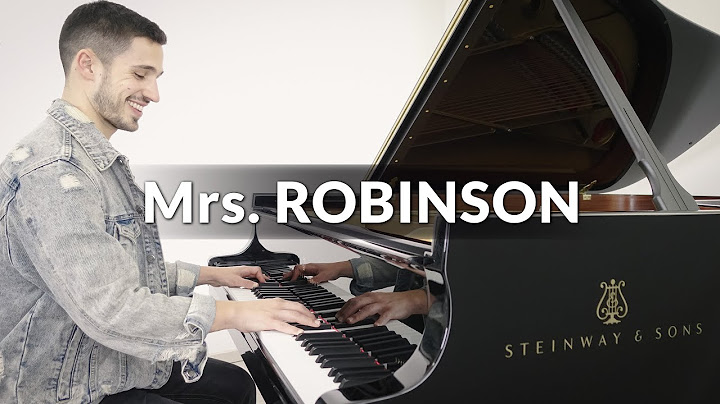 Mrs. Robinson Piano version - Piano performance video thumbnail