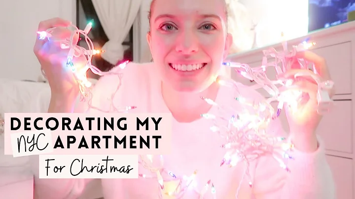 Decorating my NYC Apartment for Christmas! 🎄✨