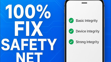 SafetyNet Pass 2025 | One-Click Fix for All Devices | Play Integrity & CTS Error Solved