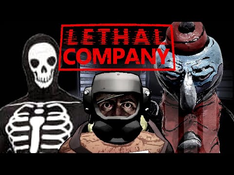 A Skeleton and 3 Bastards in a Lethal Job (LETHAL COMPANY)