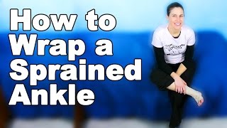 Wrapping a Sprained Ankle - Ask Doctor Jo