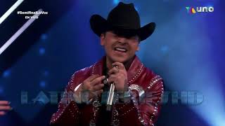 Adelante Corazon Maria Jose Feat. Christian Nodal La Voz Azteca Mexico 2020 Martes 25 Agosto HD