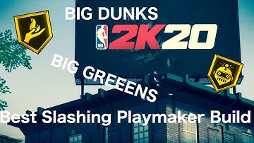 The *BEST* Slashing Playmaker Build In NBA 2K20