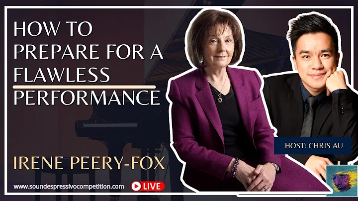 How To Prepare For A Flawless Performance | Irene Peery-Fox