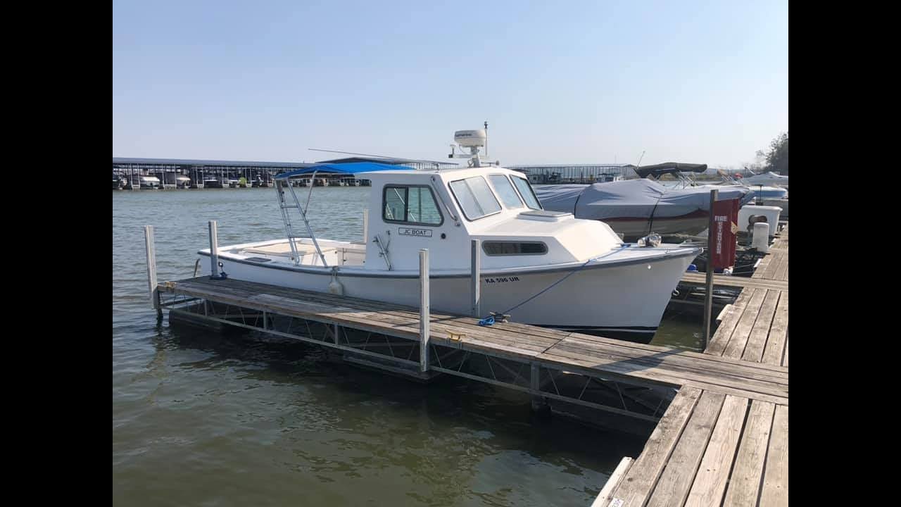 JC 26 LOBSTER BOAT RESTORATION     Episode #1 Purchasing a Beast!