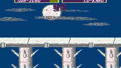 Mortal Kombat Prototype for Atari 800