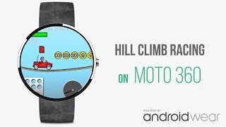Hill Climb Racing on Moto 360 with a Speaker and Volume Android Wear screenshot 5